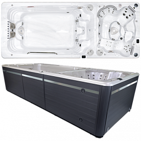 Бассейн с противотоком Hydropool Aquatrainer 19 DTAX