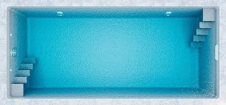Композитный бассейн Poolsar Tetta 500